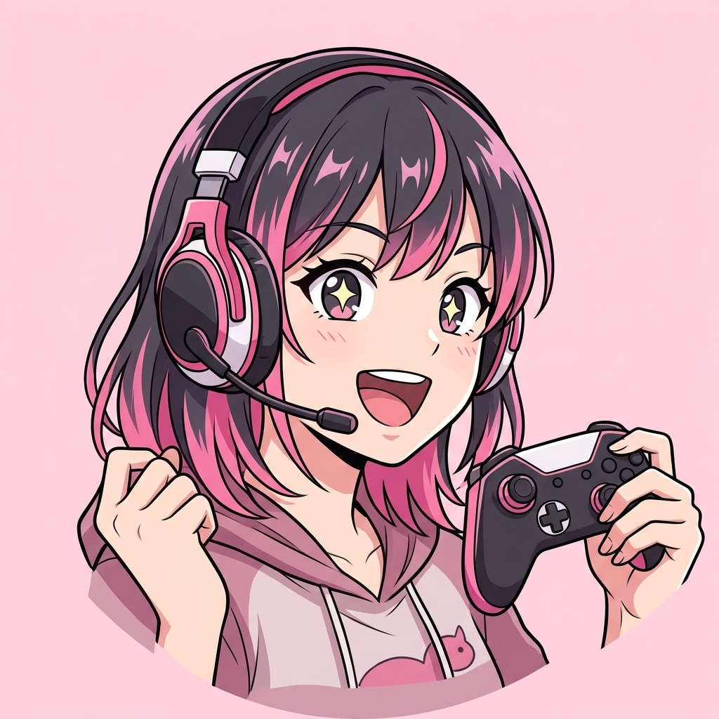 クル（予想ゲーマー少女）